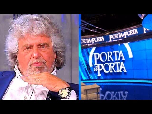 GRILLO PORTA A PORTA SECONDA PARTE  19 MAGGIO 2014