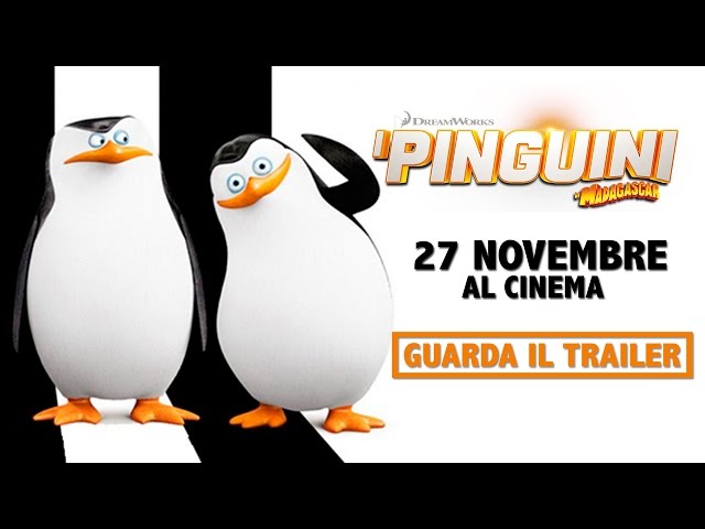 I pinguini di Madagascar | Trailer Italiano HD